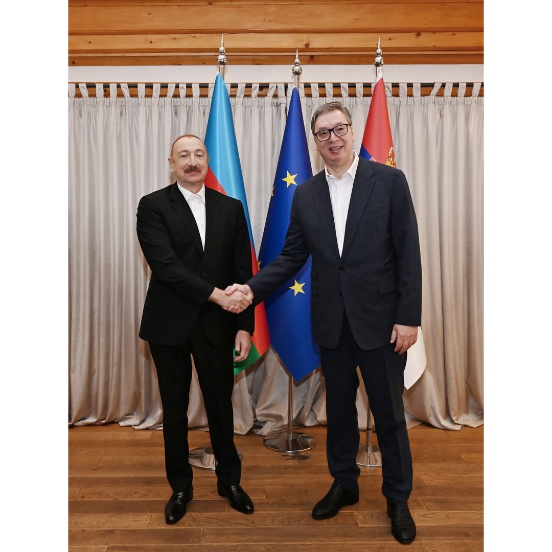 Liderlər səhər yeməyində - FOTOLAR